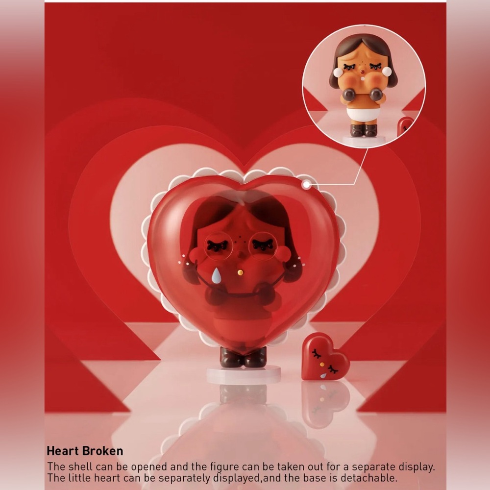 Pop Mart CRYBABY Crying For Love Series Figurine *in-hand/sealed* (U.S. Seller)